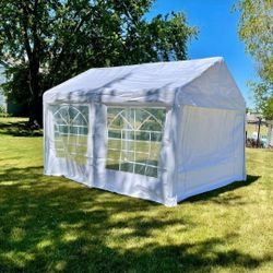 NEW! ONLY SALE! CREDIT CARD OK! PARTY TENT SIZE 10X13 HEAVY-DUTY 