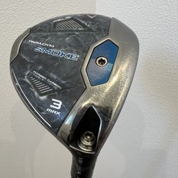 Callaway Paradym Ai Smoke Max RH 3 Wood