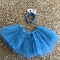 Cookie Monster Girls Costume