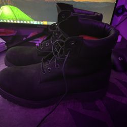 Black Timberlands NO BOX