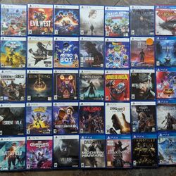 PlayStation Games $10 Each 