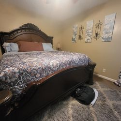 King Size Bed  -Mattress Set NOT included 