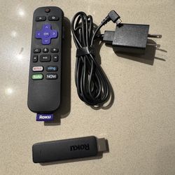 Roku Tv Stick w/remote