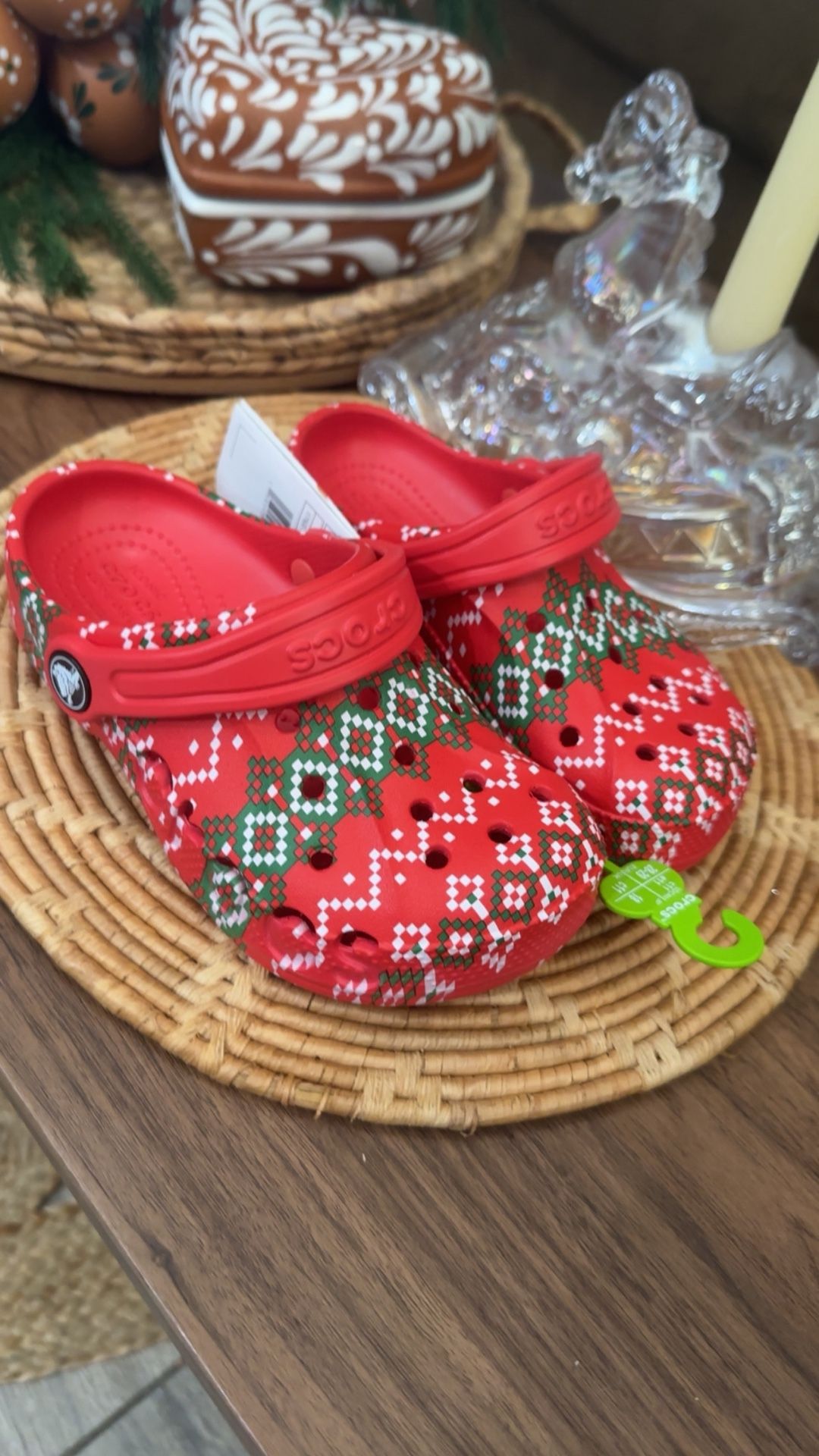 Christmas Crocs Toddler Size 10C 11C 12C 13C Available