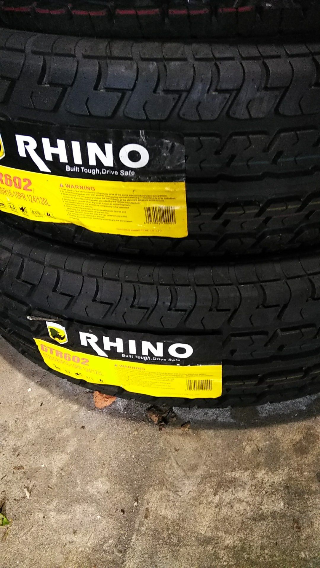 2 New trailer tires 235/80/16