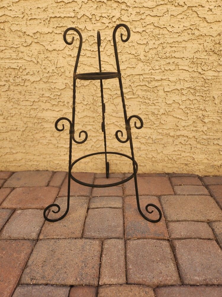 Candle / Plant Iron Stand