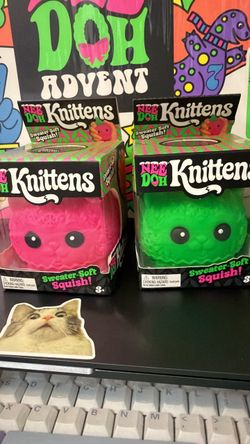 Nee Doh Knittens Squish Toys