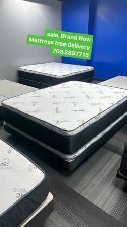 Huge sale for Mattress And Box Twin size #mattress and box 150.$ full 190$ Queen 200$ king 290$. free delivery free set up 708….289…7715… cash or Zell