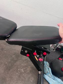 Free bench, slightly broke