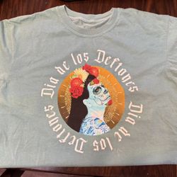 Rare Dia De Los Deftones Shirt 