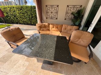 Custom Granite Dinet Table