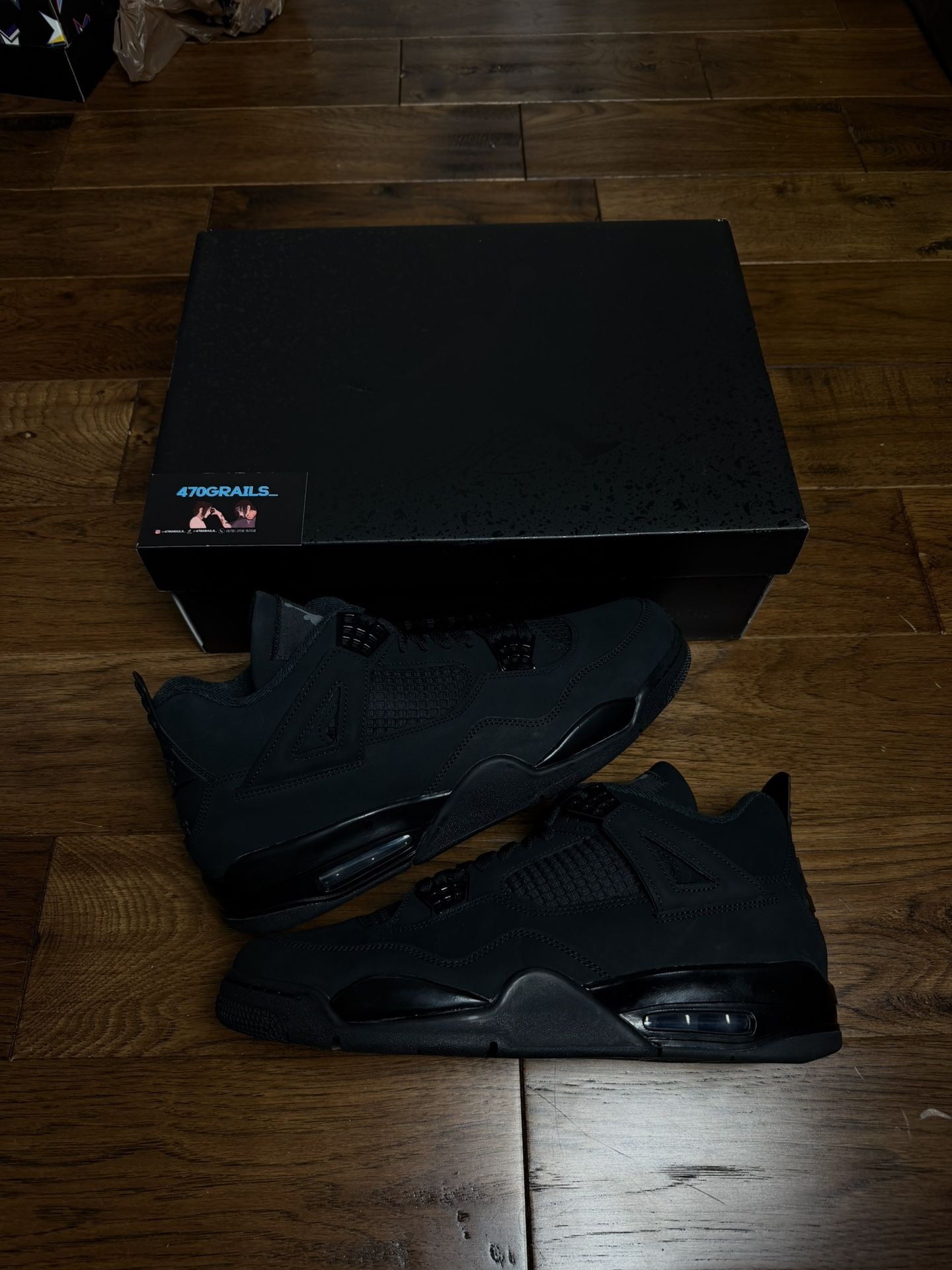 ALL SIZES- Jordan 4 Black Cat(2025)