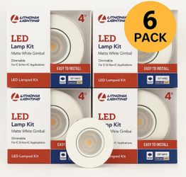 LED lights 6 pack