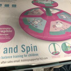 Toddler sit in spin new in box