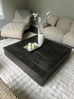 Japandi Style Low Coffee Table