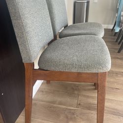 2 Article Chairs Like New