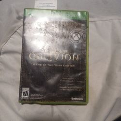 Oblivion Xbox 1 And Xbox 360
