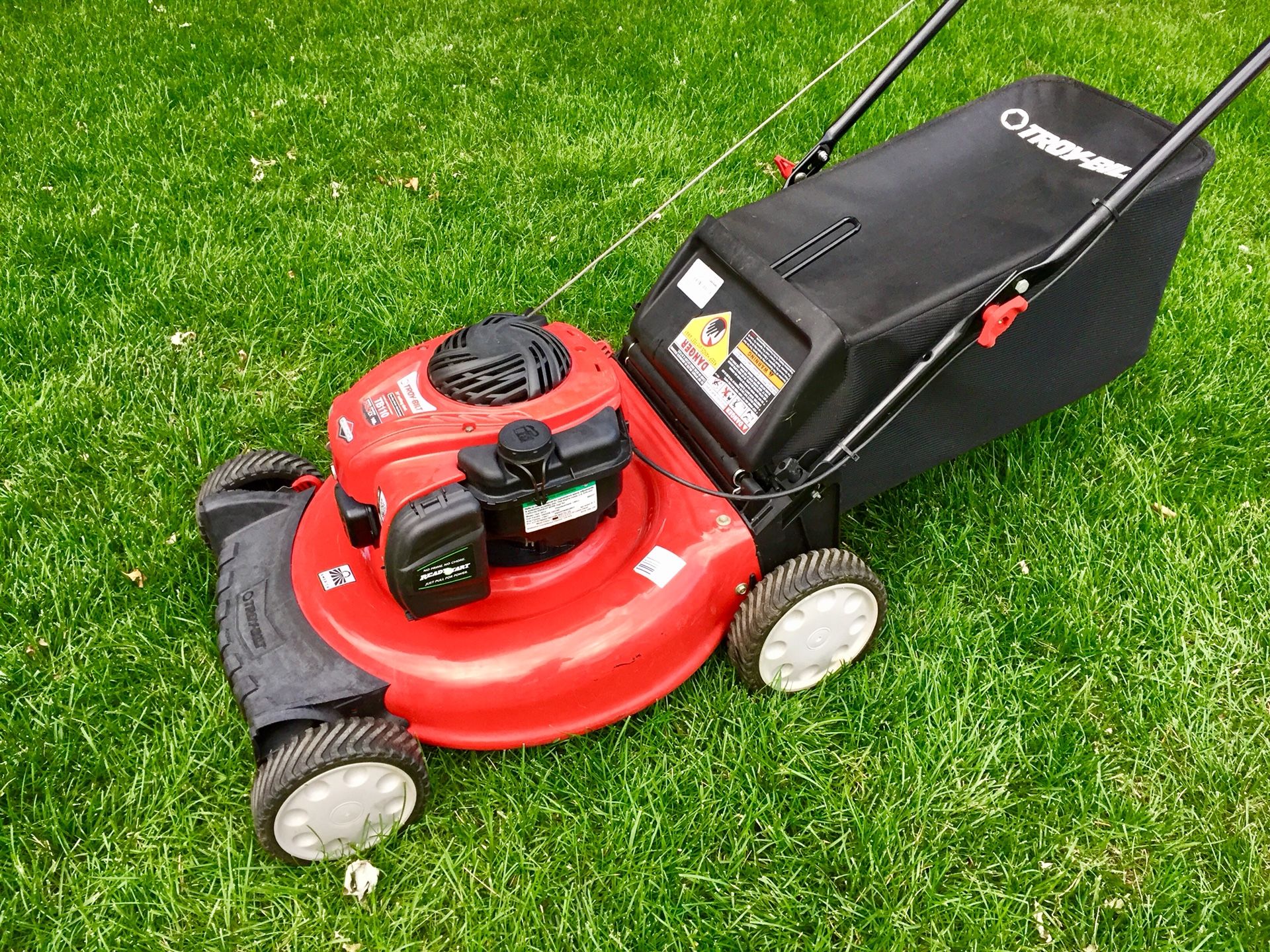 Troy-Bilt TB110 Mower, Push Lawnmower