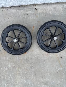 Pair of universal replacement caster wheels