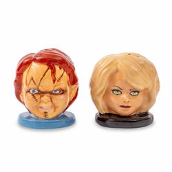 Child’s Play Chucky and Tiffany Salt Pepper Shaker Set
