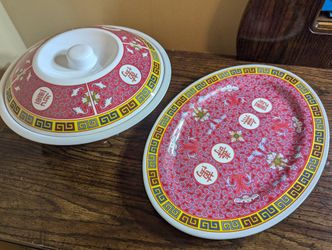 Melamine Soup Bowl And Platter
