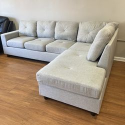 BLACK FRIDAY SPECIAL!!  BLACK OR GRAY SECTIONAL $445!!! DELIVERY AVAILABLE!! 
