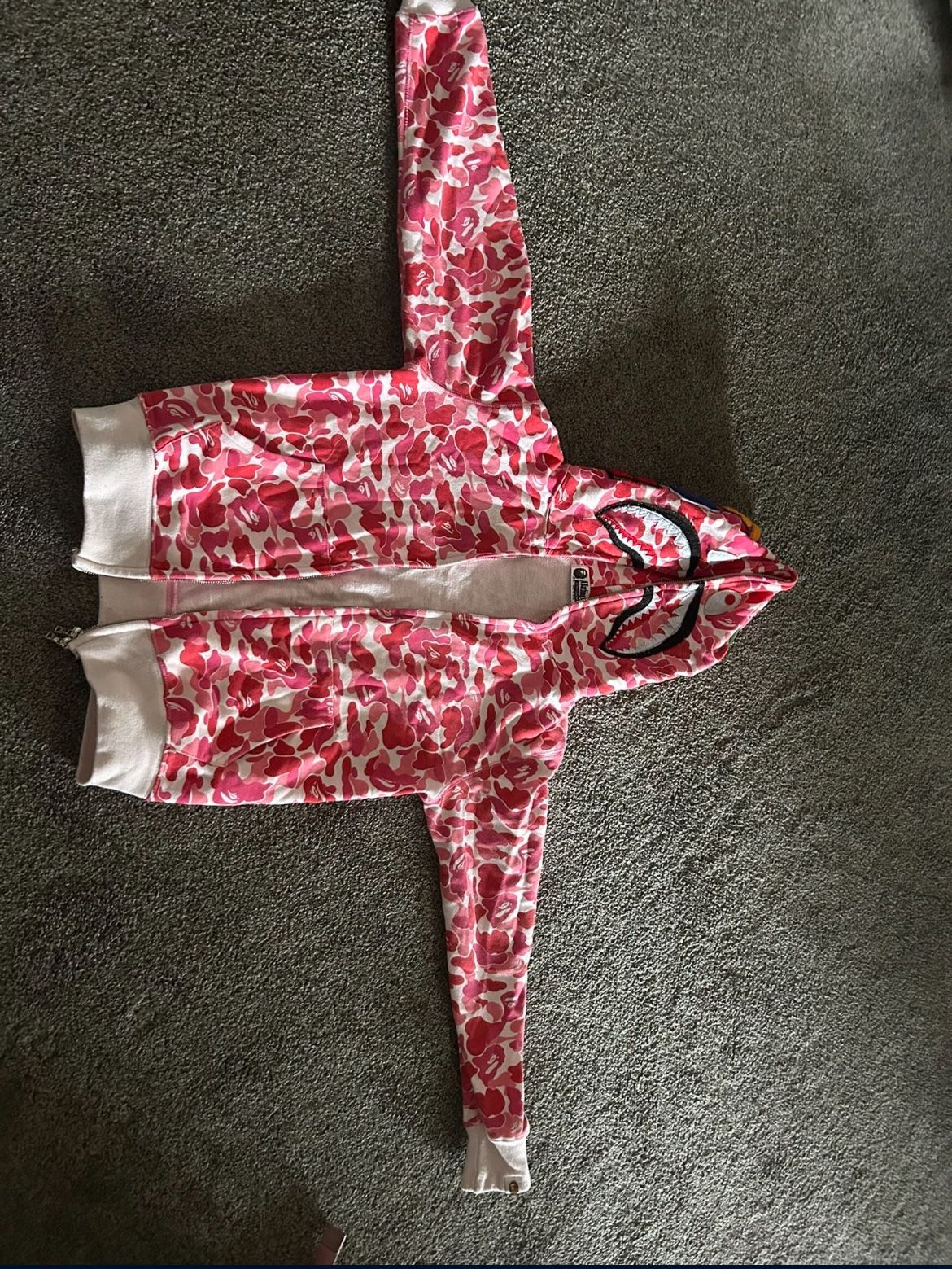 abc Pink Camo Bape Hoodie