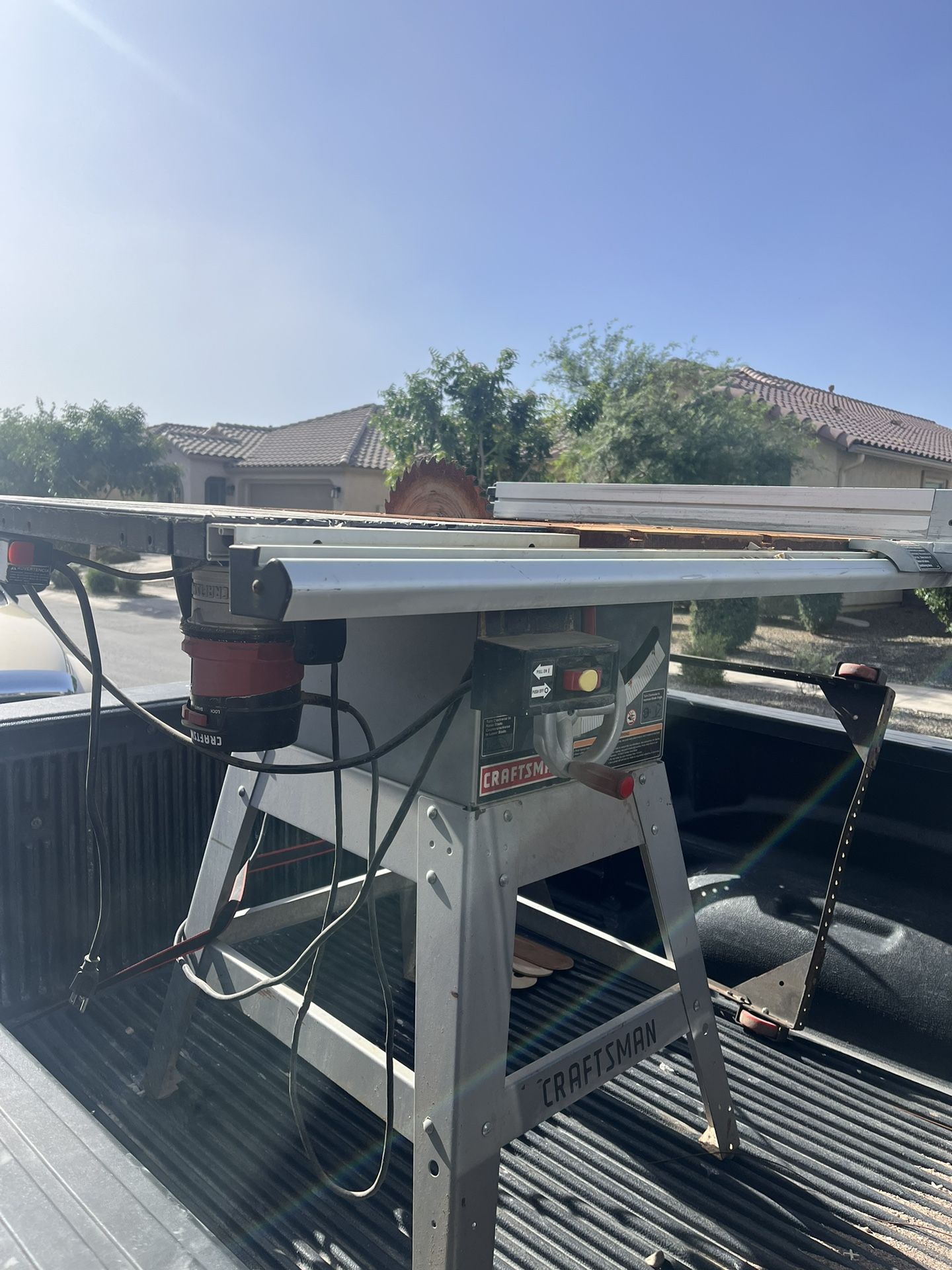 Craftsman Table Saw With Router