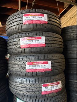 225/70/15 Landspider Nuevas Instaladas Y Balanciadas