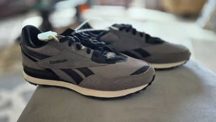 Brand new Reebok Harman Gray Black Men size: 10 Shoes Low Running Athletic Ortholite FFC0119598