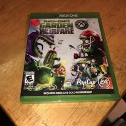 Xbox One Game Greatest Hits Plants 🌱 Vs. Zombies 🧟‍♂️ Garden 🪴 Warfare 