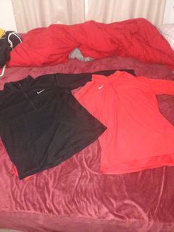Nike Athletic zip up Bundle of 2