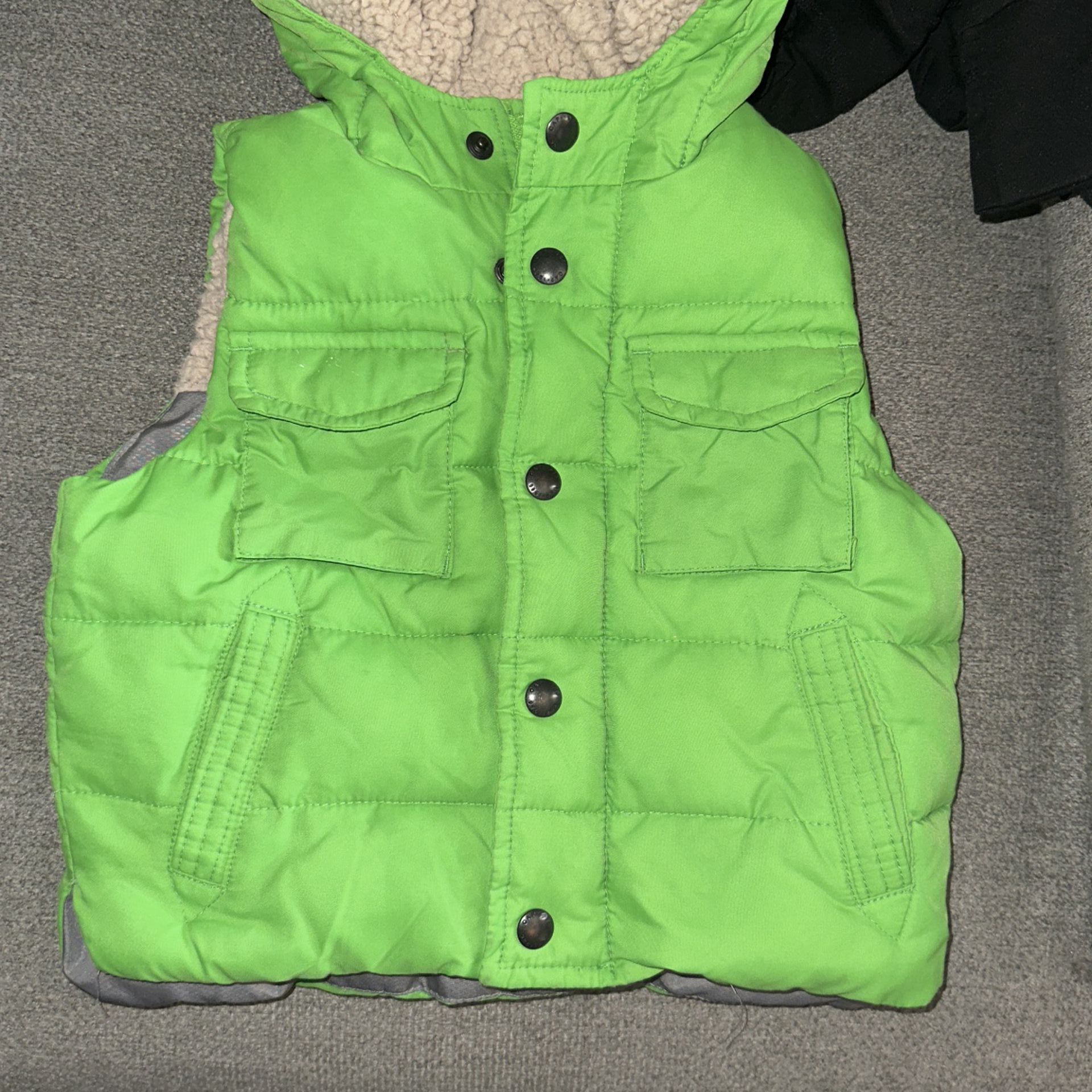 Bright green Vest