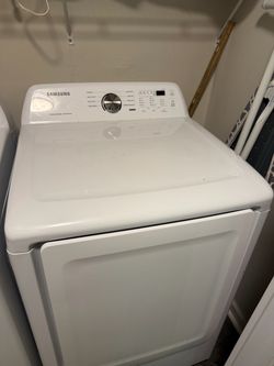 Samsung Electric Dryer White