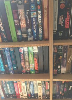 VHSs Movies and Cartoons