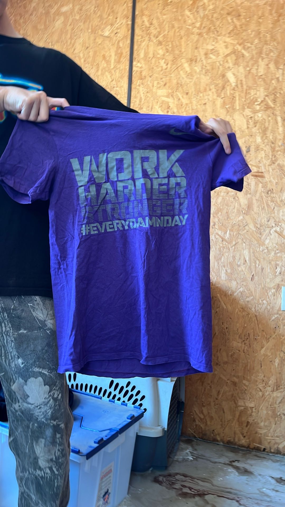 Purple Nike Tee