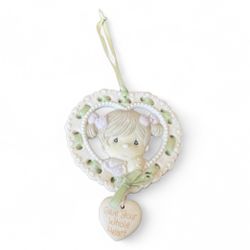 Precious Moments "Give Your Whole Heart" 1999 Porcelain Ornament