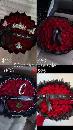 Red rose sale