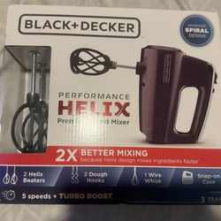 Black + Decker Helix Mixer 