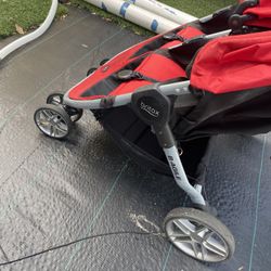 britax double stroller 