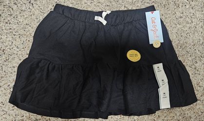 Black Skort For Girls To Wear For Halloween 