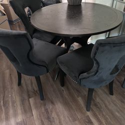 Table And 4 Chairs