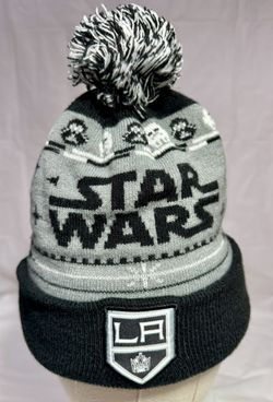 Los Angeles Kings Star Wars Collab Knit Pom Beanie Limited SGA -NEW (2 Avail)