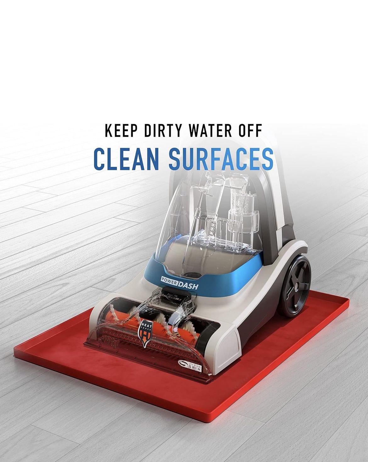 Hoover PowerDash Pet Compact Carpet Cleaner, Shampooer Machine ...