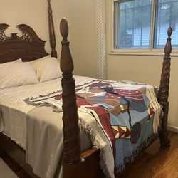 Vintage Queen Bed frame 