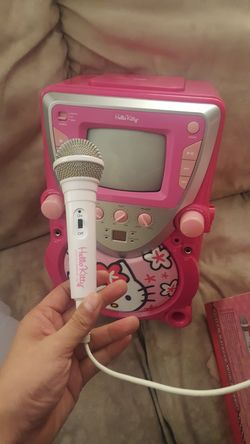 Hello kitty karaoke machine