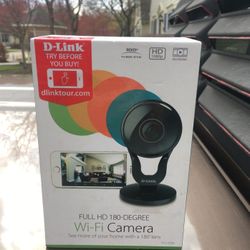 D link full HD 180 degree WIFI camera