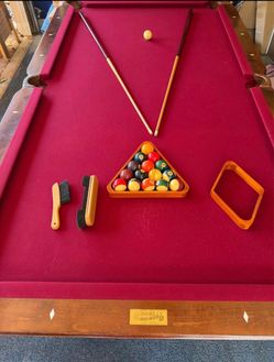 Connelly Billiards Pool Table with Accessories