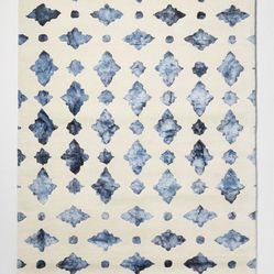 Anthropologie Moroccan Tile Rug 9x12