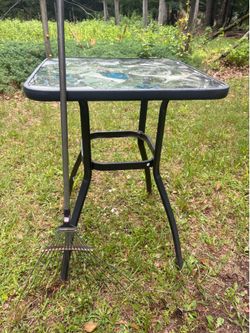 Outside terrace tall Table